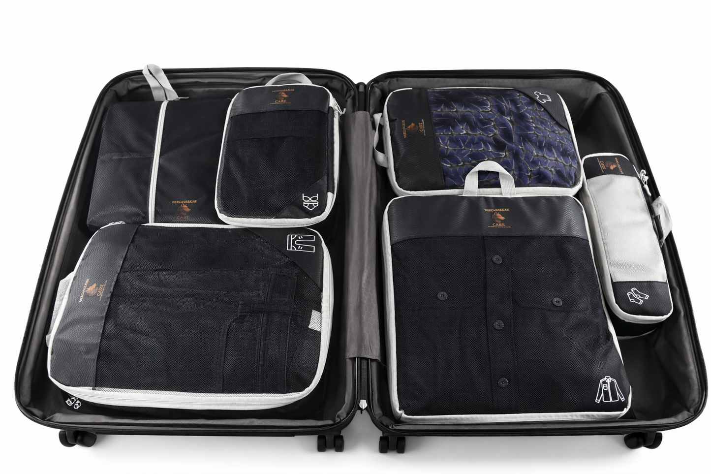Kit de Estuches Compresivos de Viaje – 6 Piezas