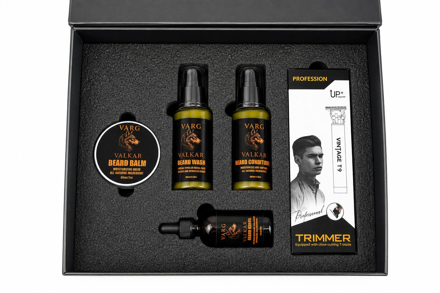 SET PREMIUM DE CUIDADO DE BARBA